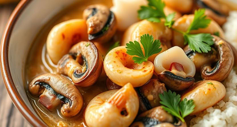 Garnishing and Serving